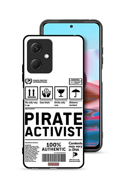 Tolwak غطاء حماية لهاتف شاومي ريدمي نوت 12 - ملصق ناشط خاص