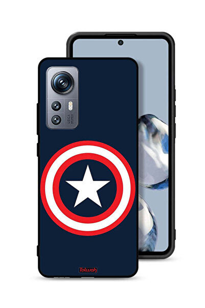 Tolwak Xiaomi 12S Protective Case Cover Captain America