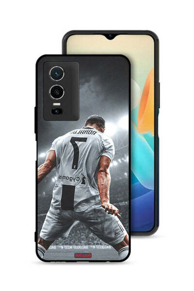 Tolwak غطاء حماية لهاتف Vivo Y76 5G بطبعة احتفال كريستيانو رونالدو