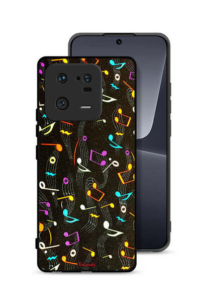 Tolwak غطاء حماية لهاتف Xiaomi 13 Pro بنمط قماش موسيقي