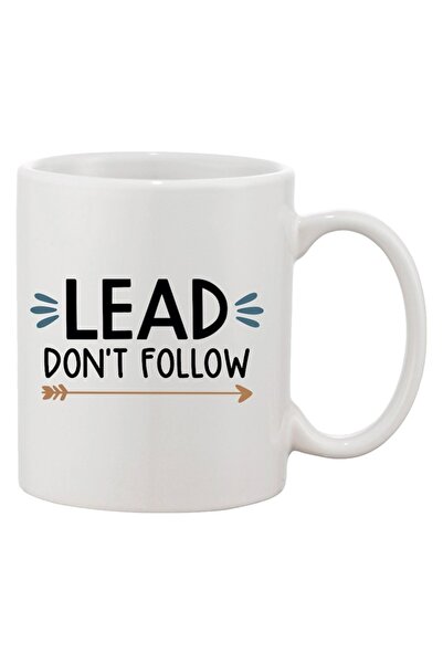 INOVATIX Cana alba personalizata, personalizata 'Lead don't follow'a, INOVATI...