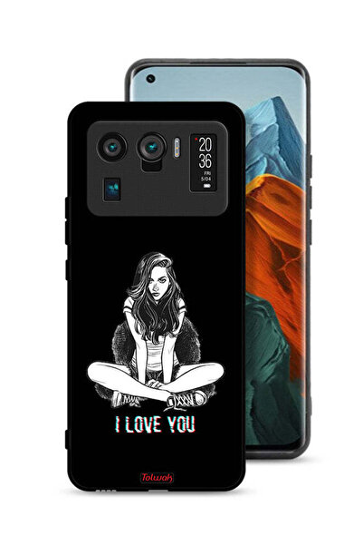 Tolwak غطاء حماية لهاتف شاومي مي 11 ألترا برسومات "أحبك"