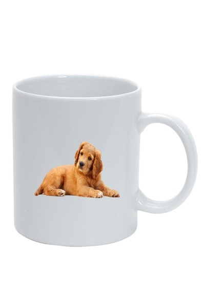 INOVATIX Cana alba personalizata, Dog, alb, D353, INOVATIX®. 330ml