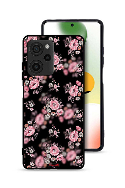 Tolwak غطاء حماية لهاتف Xiaomi Poco X5 Pro بنقشة زهور بورتريه