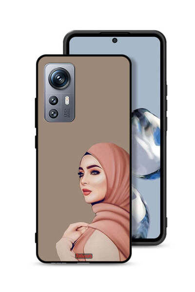 Tolwak Xiaomi 12S Protective Case Cover Beautiful Hijab Girl