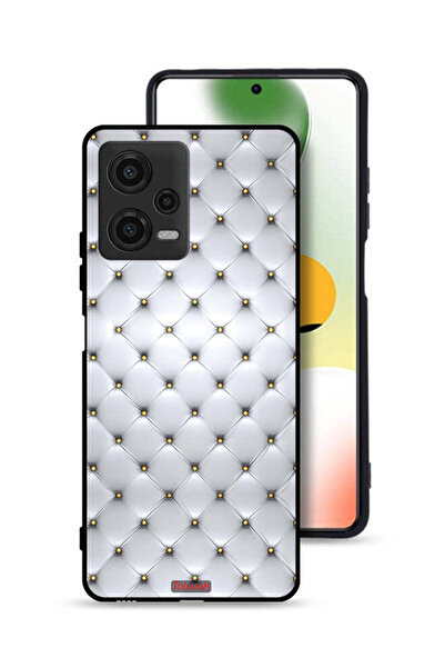 Tolwak غطاء حماية لهاتف Xiaomi Poco X5 مطبوع عليه دبابيس على القماش