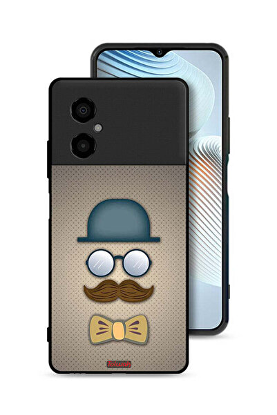 Tolwak غطاء حماية لهاتف Xiaomi Poco M4 5G برسومات رأس الرجل