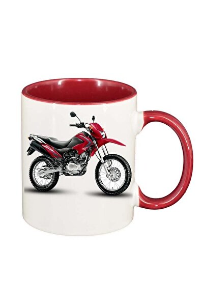 INOVATIX Персонализирана бяла чаша, Двигател, червена вътрешност, D54, INOVAT...