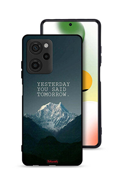 Tolwak غطاء حماية لهاتف Xiaomi Poco X5 Pro - أمس قلت غدًا