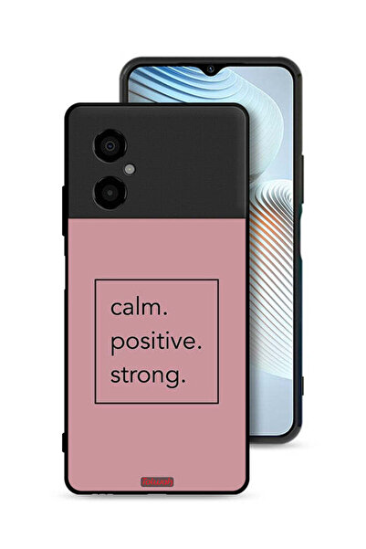 Tolwak غطاء حماية لهاتف Xiaomi Poco M4 5G، هادئ وإيجابي وقوي