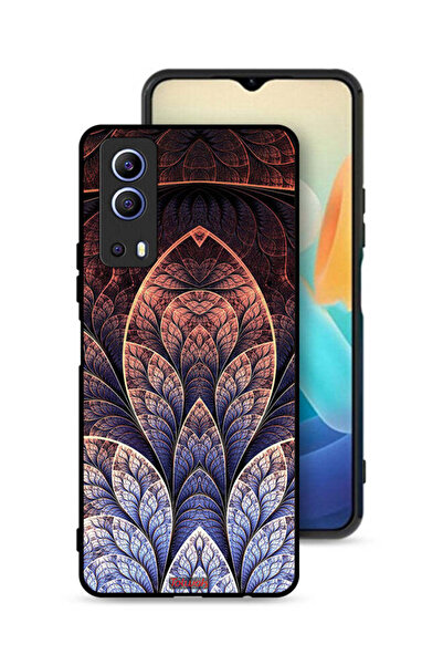 Tolwak غطاء حماية Vivo iQOO Z3 5G بتصميم زهور كسورية تجريدية