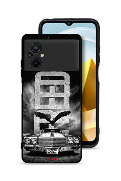 Tolwak غطاء حماية لهاتف Xiaomi Poco M5 4G بنقشة Freedom Art