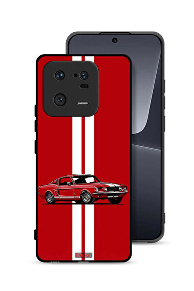 Tolwak Xiaomi 13 Pro Protective Case Cover Vintage Car Abstract Art
