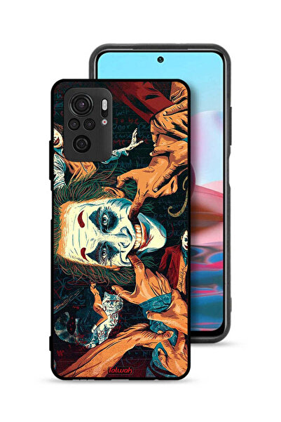 Tolwak غطاء حماية لهاتف شاومي ريدمي نوت 10 4G برسومات الجوكر