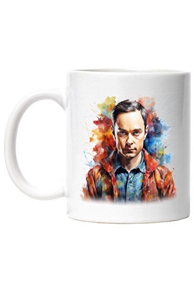 INOVATIX Cană albă personalizată, Sheldon Cooper, Serial TV, Big Bang Theory,...