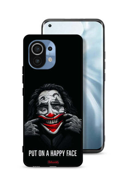 Tolwak غطاء حماية لهاتف Xiaomi Mi 11 بوجه سعيد