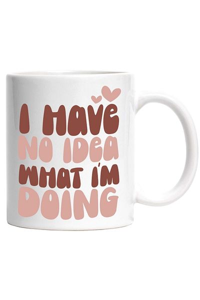 INOVATIX Personalized white mug, for those who have no idea what they are doing - without a plan, INOVATIX®. 330ml