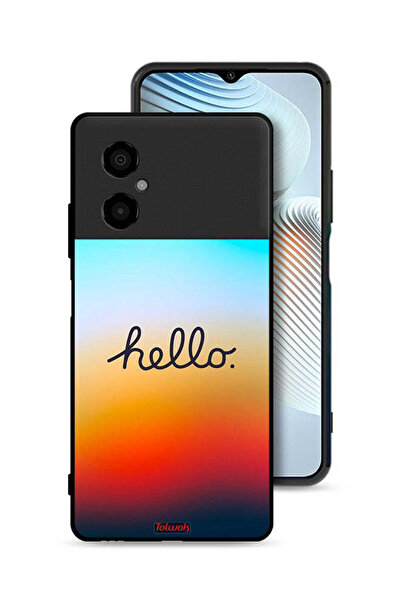 Tolwak غطاء حماية لهاتف Xiaomi Poco M4 5G - مرحباً