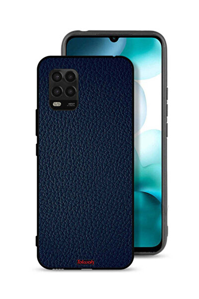 Tolwak غطاء حماية جلدي بنقشة لهاتف شاومي مي 10 لايت 5G