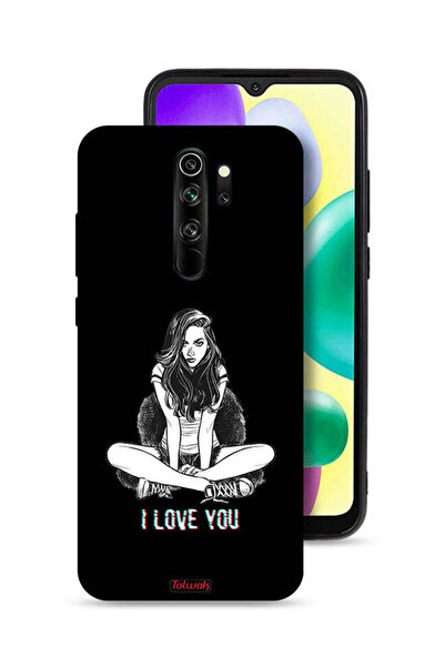 Tolwak غطاء حماية لهاتف شاومي ريدمي نوت 8 برو - أحبك