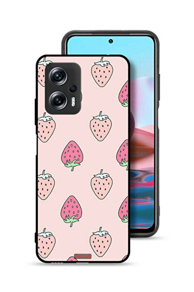 Tolwak غطاء حماية لهاتف Xiaomi Poco X4 GT - أيقونة الفراولة