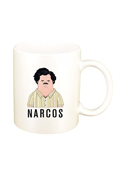 INOVATIX Персонализирана бяла чаша, Наркос - Пабло Ескобар, D1342, INOVATIX®....