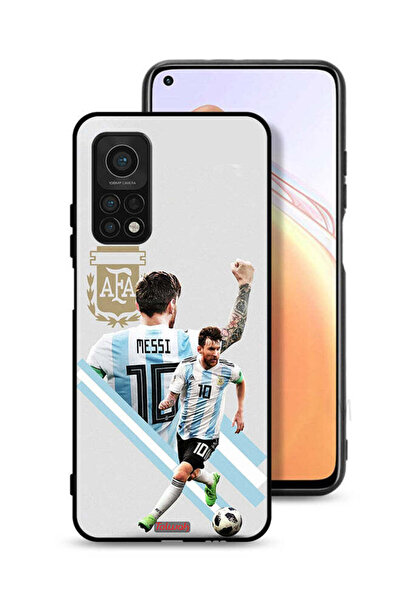 Tolwak غطاء حماية لهاتف شاومي مي 10T 5G برسومات ليو ميسي