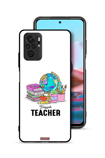 Tolwak Xiaomi Redmi Note 10S Protective Case Cover Blessed Teacher