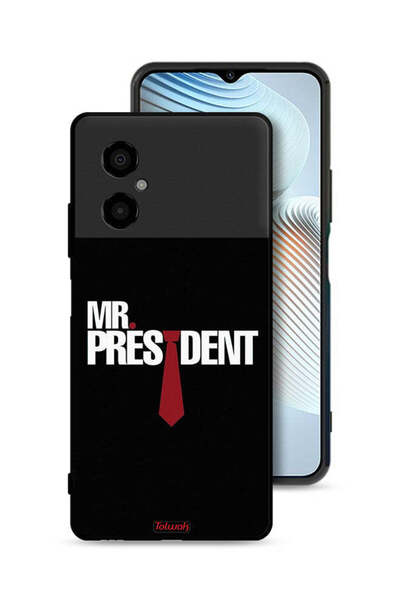 Tolwak Xiaomi Poco M4 5G Protective Case Cover Mr President