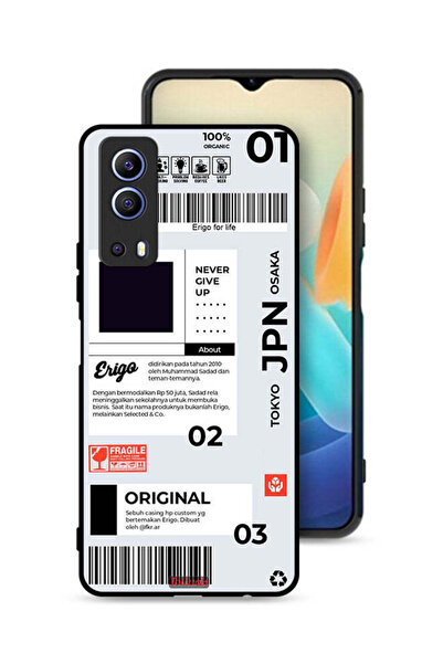 Tolwak غطاء حماية لجهاز Vivo Y72 5G، ملصق ياباني