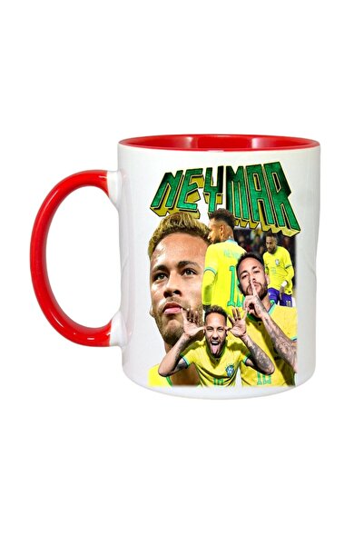 INOVATIX Cana alba personalizata, Neymar JR Brasil Goal, Cri-Flo, Maner si in...