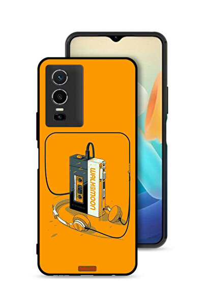 Tolwak Vivo Y76 5G Protective Case Cover Walk The Moon