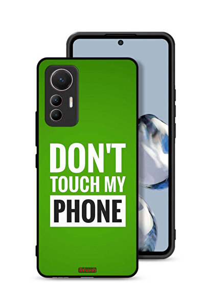 Tolwak Xiaomi 12 Lite Protective Case Cover Do Not Touch My Phone
