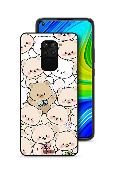 Tolwak غطاء حماية لهاتف شاومي ريدمي نوت 9 بنمط الدببة