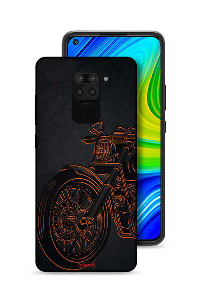 Tolwak غطاء حماية لهاتف شاومي ريدمي نوت 9 بتصميم دراجة عتيقة