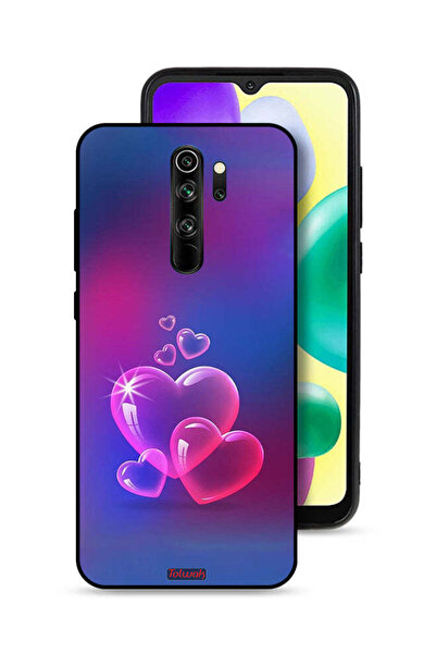 Tolwak Xiaomi Redmi Note 8 Pro Protective Case Cover Water Hearts