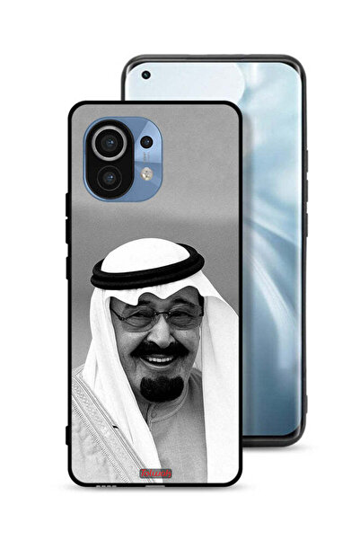 Tolwak غطاء حماية لهاتف شاومي مي 11 صورة الملك عبدالله مبتسمًا