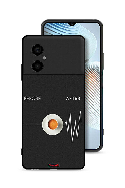 Tolwak Xiaomi Poco M4 5G Protective Case Cover Before After