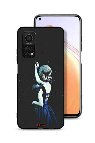 Tolwak غطاء حماية لهاتف شاومي مي 10 تي برو 5G بنقشة نجمة مؤثرة