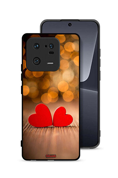 Tolwak Xiaomi 13 Pro Protective Case Cover Two Beautiful Hearts