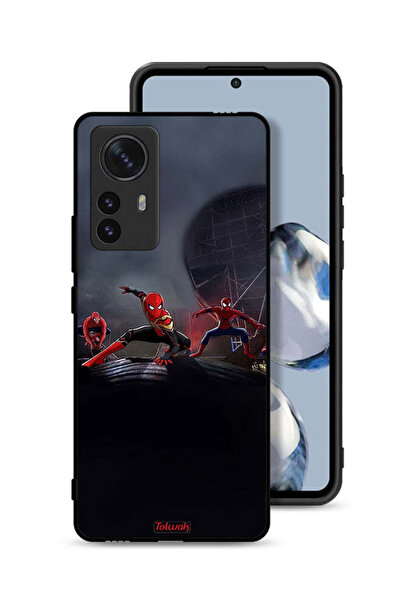 Tolwak غطاء حماية لهاتف شاومي 12 بثلاثة عناكب