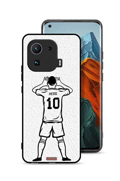 Tolwak Xiaomi Mi 11 Pro Protective Case Cover Messi Sketch