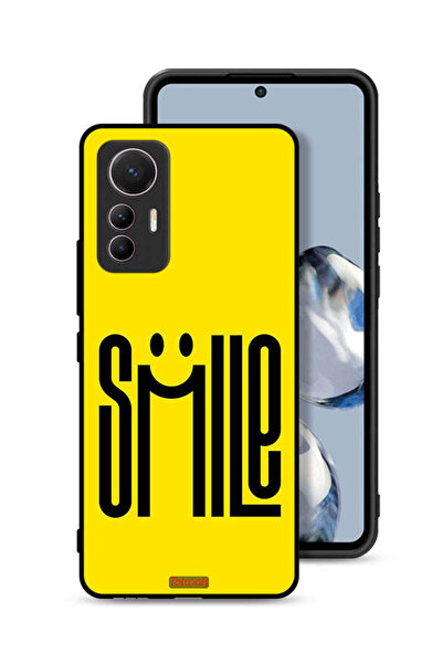 Tolwak غطاء حماية لهاتف شاومي 12 لايت برسومات ابتسامة