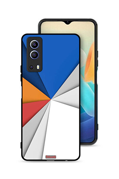 Tolwak غطاء حماية لهاتف Vivo Y72 5G مصنوع من مادة مطابقة للفن التجريدي