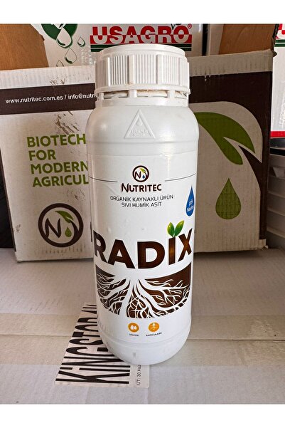TRUVA Radıx 1 Litre | Bandırma Gübresi | Organik Sıvı Hümik Asit | Fide Dikim...