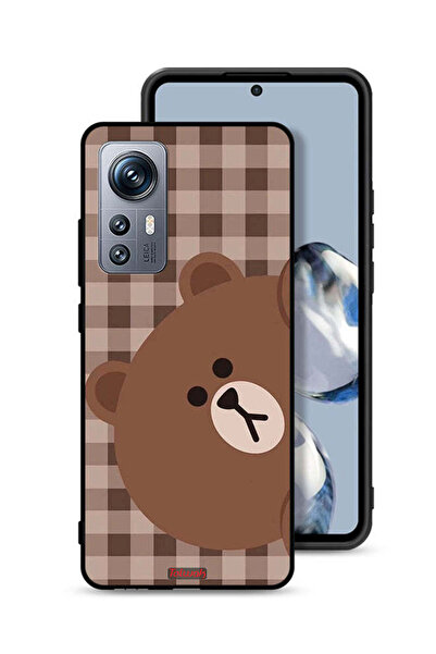 Tolwak غطاء حماية على شكل دب لهاتف Xiaomi 12S