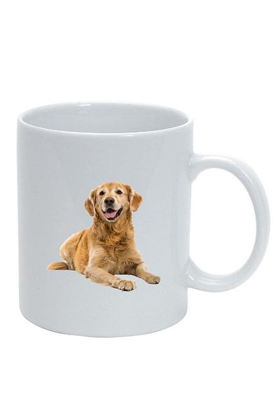 INOVATIX Personalized white mug, Dog, white, D201, INOVATIX®. 330ml