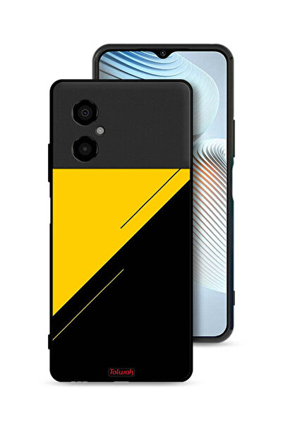 Tolwak غطاء حماية بنمط لهاتف Xiaomi Poco M4 5G