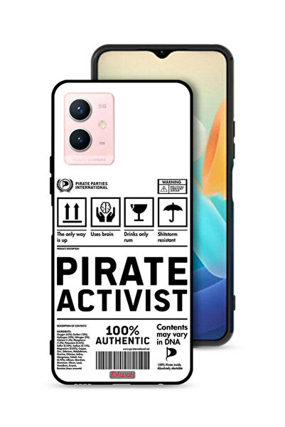 Tolwak غطاء حماية لهاتف Vivo Y33s 5G، ملصق ناشط خاص