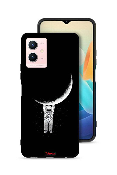 Tolwak Vivo Y33s 5G Protective Case Cover Hanging From Moon